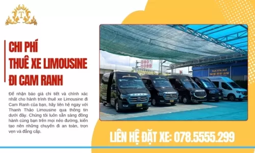 Chi phí thuê xe Limousine đi Cam Ranh