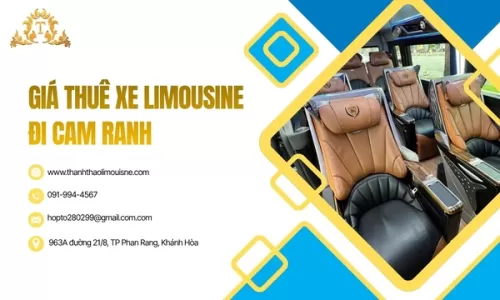 Giá thuê xe Limousine đi Cam Ranh