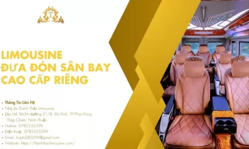 Limousine đưa đón sân bay cao cấp riêng