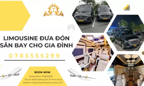 Limousine đưa đón sân bay cho gia đình