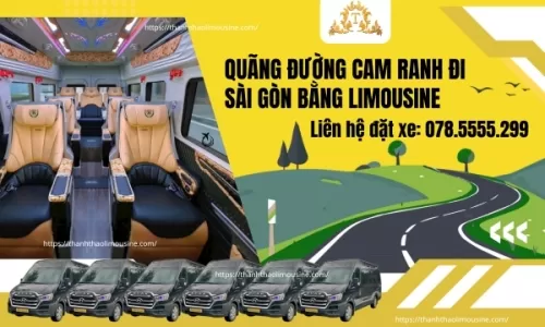 Quãng đường Cam Ranh đi Sài Gòn bằng limousine