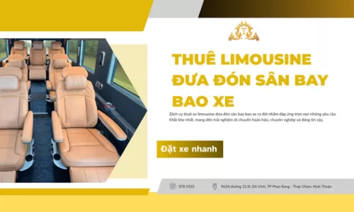 Thuê Limousine đưa đón sân bay bao xe