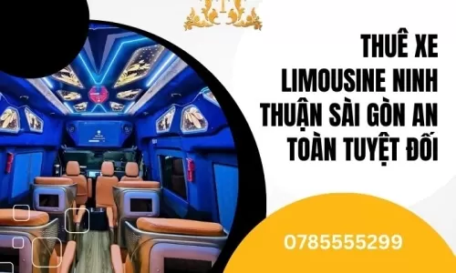Thuê xe limousine Ninh Thuận Sài Gòn an toàn tuyệt đối