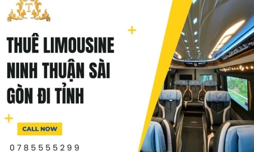 Thuê limousine Ninh Thuận Sài Gòn đi tỉnh