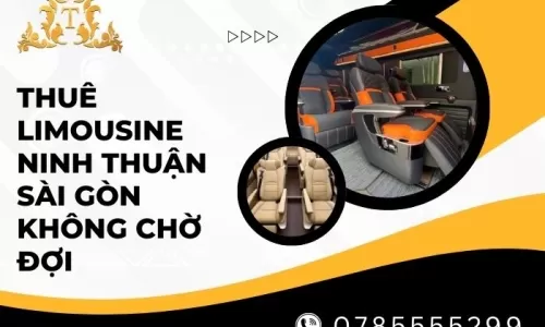 Thuê limousine Ninh Thuận Sài Gòn không chờ đợi