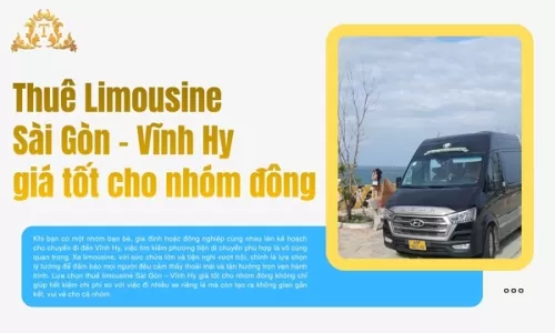 Thuê Limousine Sài Gòn – Vĩnh Hy giá tốt cho nhóm đông