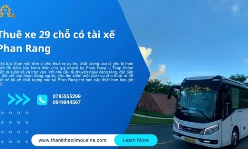 Thuê xe 29 chỗ có tài xế Phan Rang