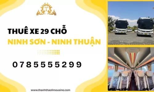 Thuê xe 29 chỗ Ninh Sơn