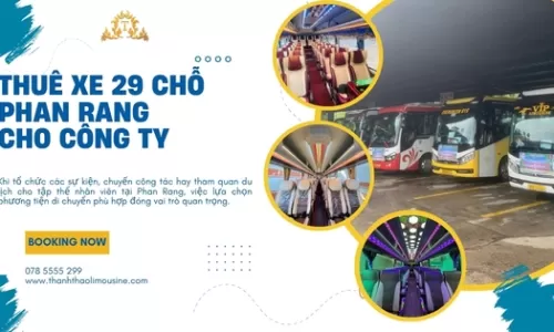 Thuê xe 29 chỗ Phan Rang cho công ty