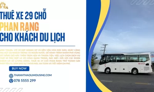 Thuê xe 29 chỗ Phan Rang cho khách du lịch