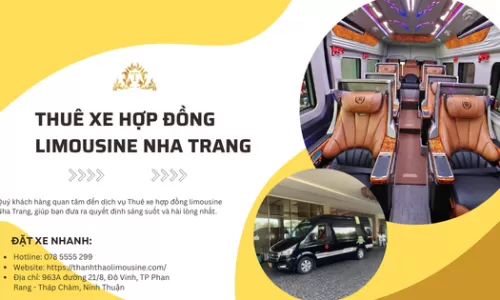 Thuê Xe Hợp Đồng Limousine Nha Trang