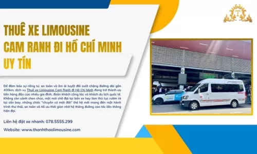 Thuê xe Limousine Cam Ranh đi Hồ Chí Minh uy tín