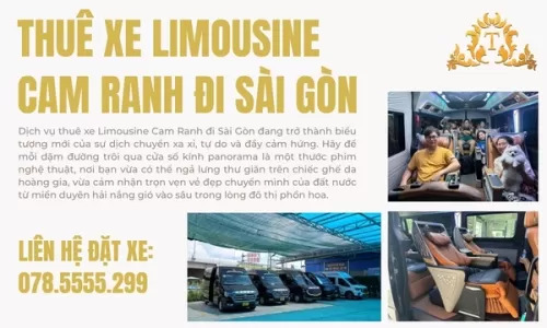 Thuê xe Limousine Cam Ranh đi Sài Gòn