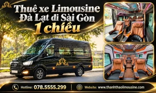 Thuê xe Limousine Đà Lạt đi Sài Gòn 1 chiều
