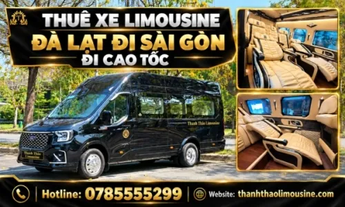 Thuê xe Limousine Đà Lạt đi Sài Gòn đi cao tốc