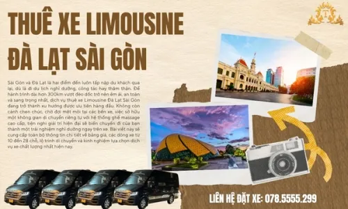 Thuê xe Limousine Đà Lạt Sài Gòn