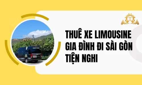 Thuê xe Limousine gia đình đi Sài Gòn tiện nghi