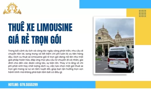 Thuê xe Limousine giá rẻ trọn gói