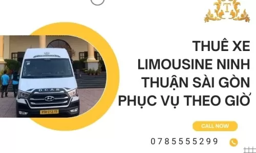 Thuê xe limousine Ninh Thuận Sài Gòn phục vụ theo giờ