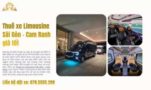 Thuê xe Limousine Sài Gòn - Cam Ranh giá tốt