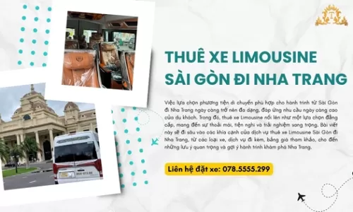 Thuê xe Limousine Sài Gòn đi Nha Trang