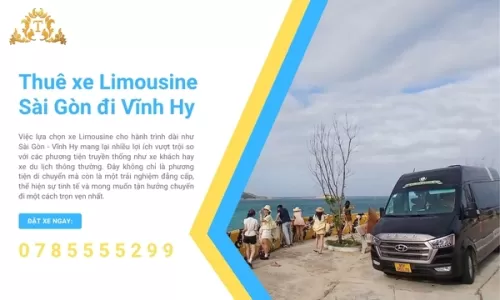 Thuê xe Limousine Sài Gòn đi Vĩnh Hy