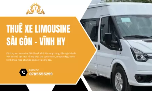Thuê xe Limousine Sài Gòn - Vĩnh Hy