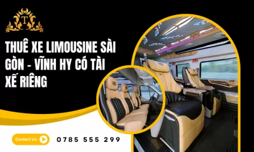 Thuê xe limousine Sài Gòn – Vĩnh Hy có tài xế riêng