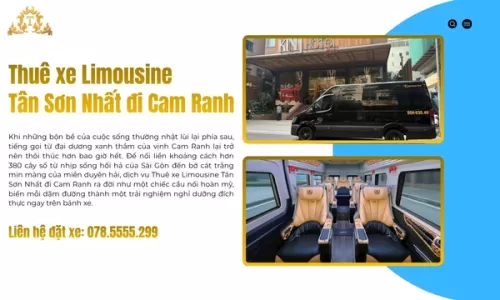 Thuê xe Limousine Tân Sơn Nhất đi Cam Ranh