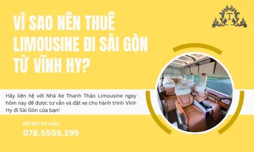 Vì sao nên thuê Limousine đi Sài Gòn từ Vĩnh Hy?
