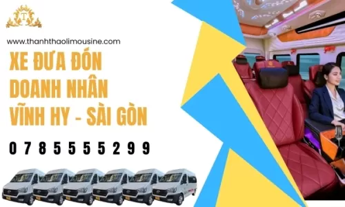 Xe đưa đón doanh nhân Vĩnh Hy Sài Gòn