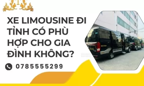 Xe limousine đi tỉnh có phù hợp cho gia đình không?