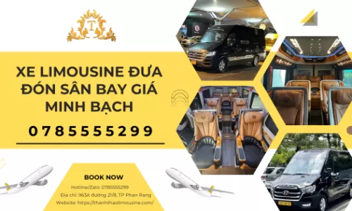 Xe Limousine đưa đón sân bay giá minh bạch