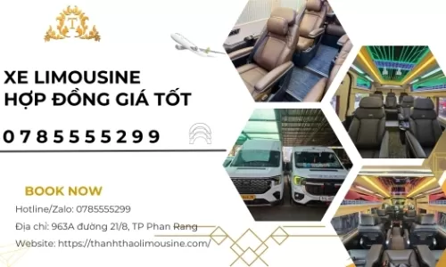 Xe Limousine hợp đồng giá tốt