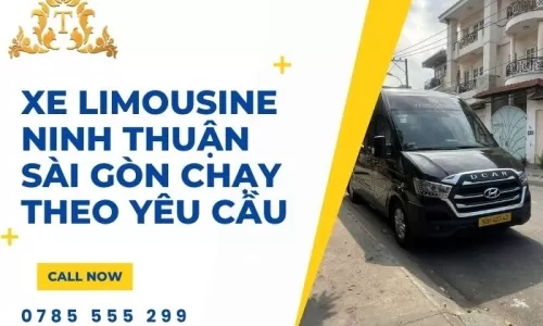 Xe limousine Ninh Thuận Sài Gòn chạy theo yêu cầu