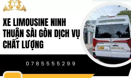 Xe limousine Ninh Thuận Sài Gòn dịch vụ chất lượng