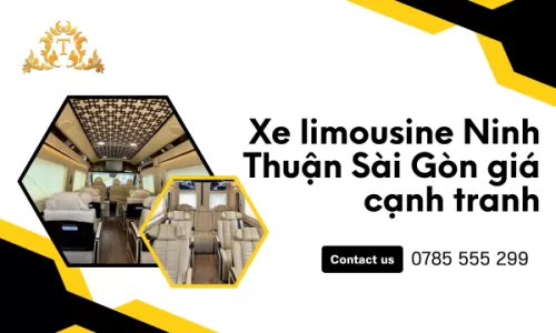 Xe limousine Ninh Thuận Sài Gòn giá cạnh tranh