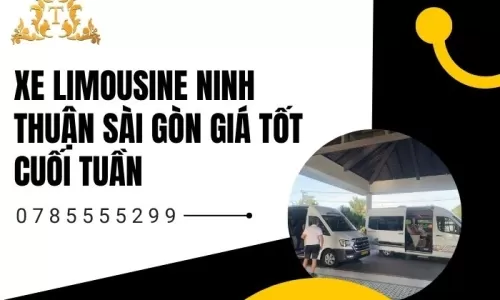 Xe limousine Ninh Thuận Sài Gòn giá tốt cuối tuần