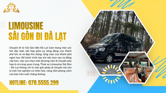 Limousine Sài Gòn - Đà Lạt