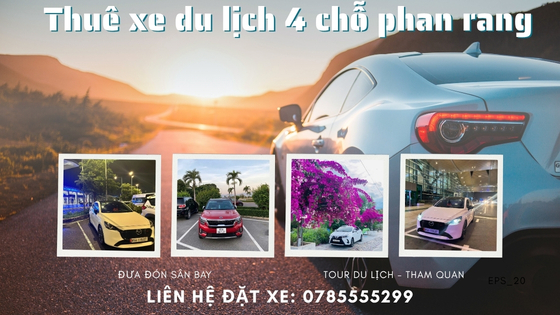 Thuê xe Du Lịch 4 chỗ Phan Rang