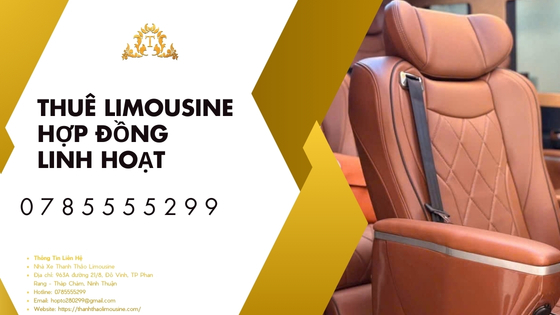 Thuê limousine hợp đồng linh hoạt