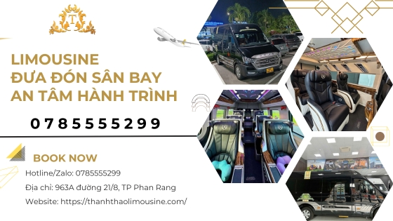 Limousine đưa đón sân bay an tâm hành trình