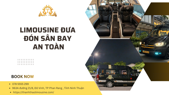 Limousine đưa đón sân bay an toàn