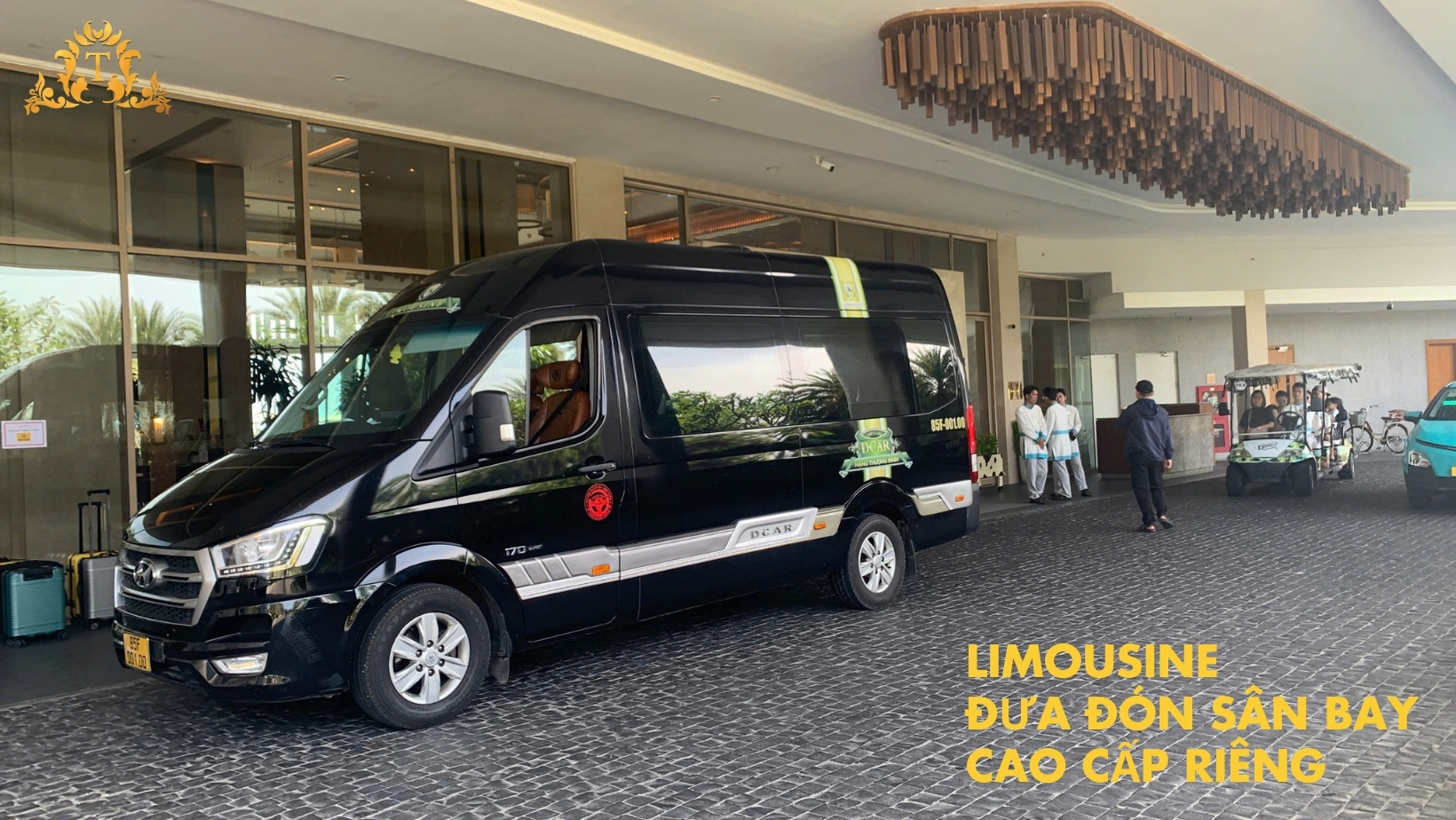 Limousine đưa đón sân bay cao cấp riêng