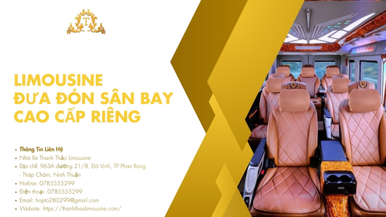 Limousine đưa đón sân bay cao cấp riêng