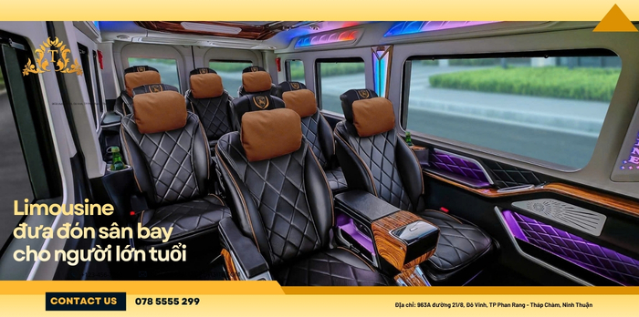 Limousine đưa đón sân bay cho người lớn tuổi