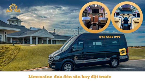 Limousine đưa đón sân bay đặt trước