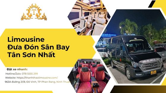 Limousine đưa đón sân bay Tân Sơn Nhất
