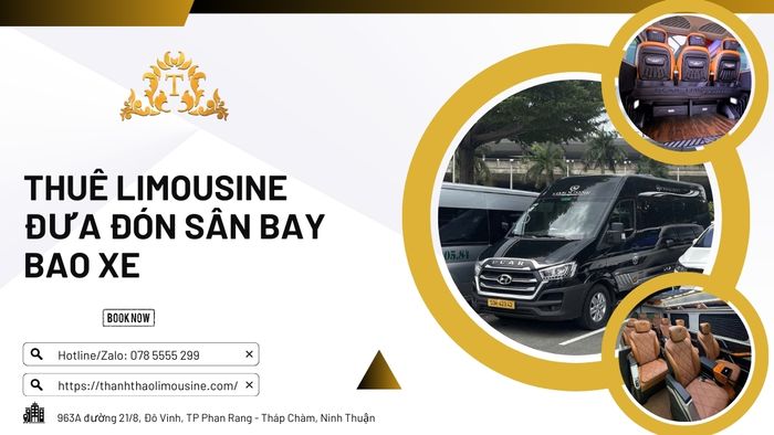 Thuê Limousine đưa đón sân bay bao xe