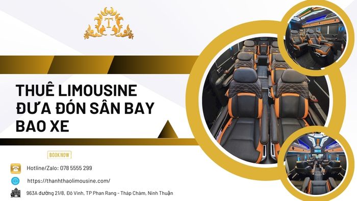 Thuê Limousine đưa đón sân bay bao xe